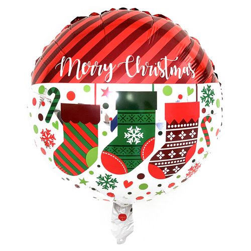 Christmas New Year Foil Balloon (Loose)