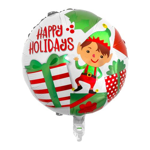 Christmas New Year Foil Balloon (Loose)