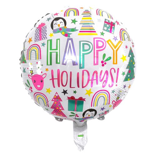 Christmas New Year Foil Balloon (Loose)