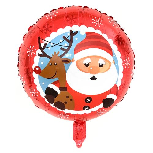 Christmas New Year Foil Balloon (Loose)