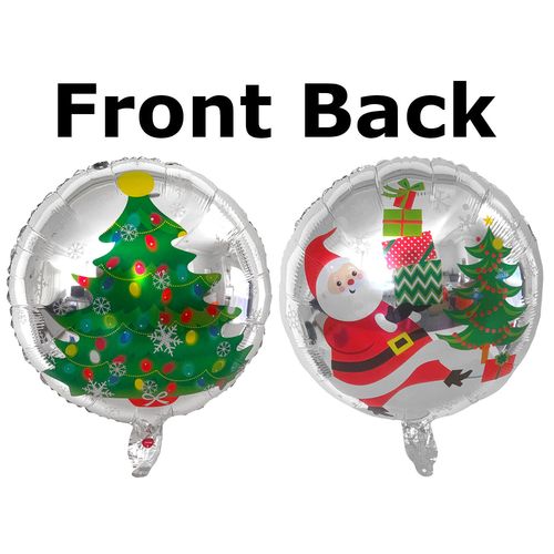 Christmas New Year Foil Balloon (Loose)