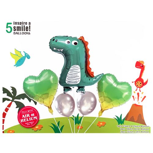 Dinosaur Foil Balloon Set