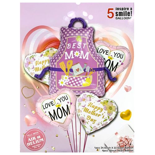 Mothers Day Foil Balloon Set