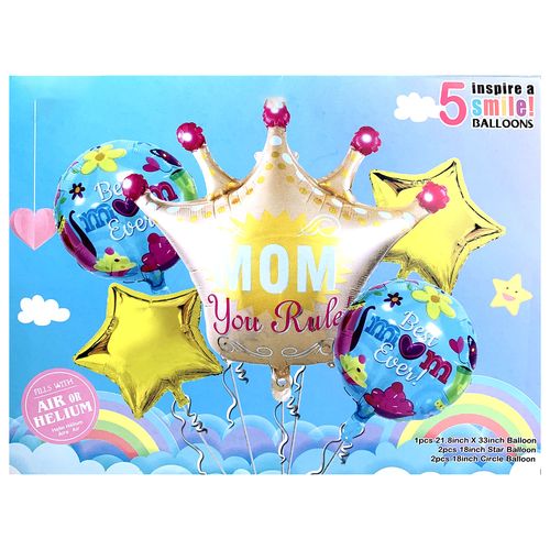 Mothers Day Foil Balloon Set