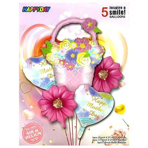 Mothers Day Foil Balloon Set