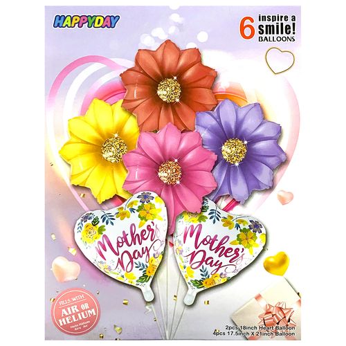 Mothers Day Foil Balloon Set