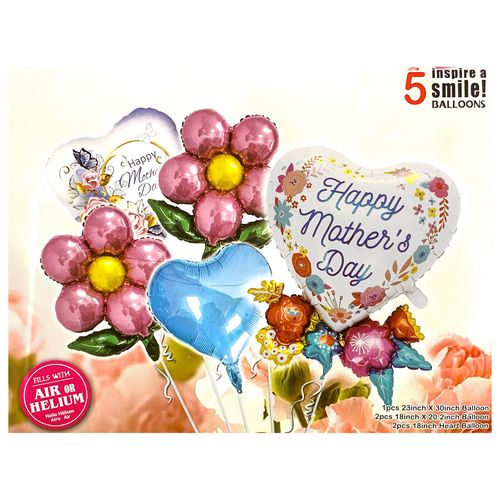 Mothers Day Foil Balloon Set