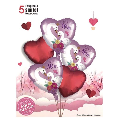 Mothers Day Foil Balloon Set