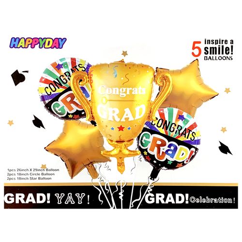 Graduation Foil Balloon Set