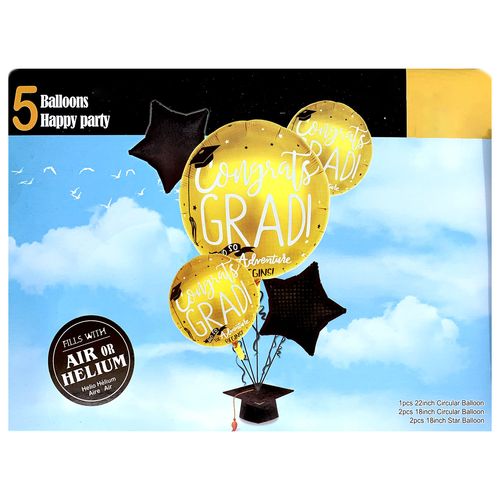 Graduation Foil Balloon Set