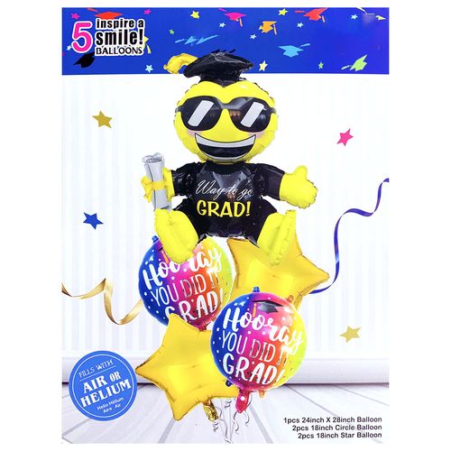 Graduation Foil Balloon Set