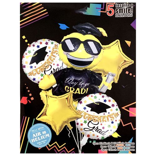 Graduation Foil Balloon Set