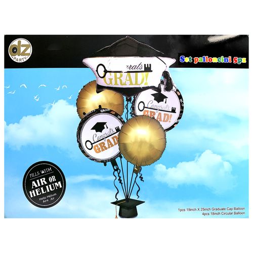 Graduation Foil Balloon Set