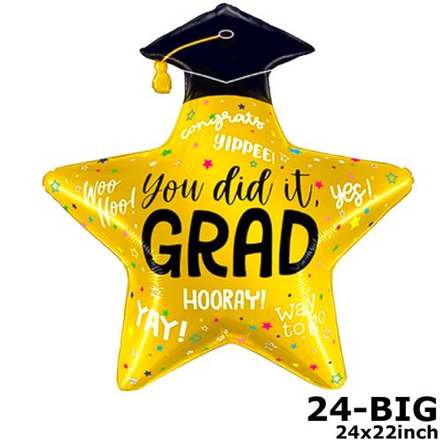 Graduation Foil Balloon (loose)