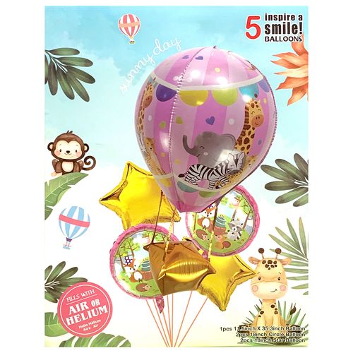 Baby Boy or Baby Girl Foil Balloon Set