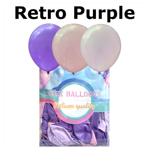 12inch Standard Retro Balloon (100 per pack) size12