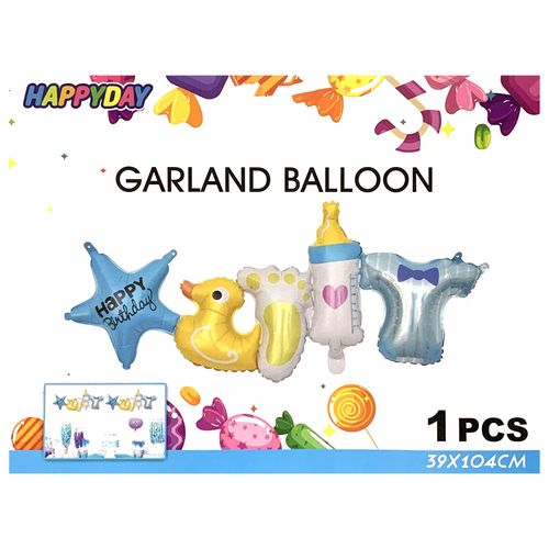 Linking Foil Balloon Garland est 1m