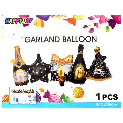 Linking Foil Balloon Garland 1m