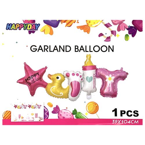 Linking Foil Balloon Garland est 1m