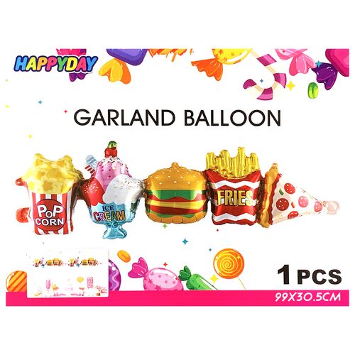 Linking Foil Balloon Garland est 1m