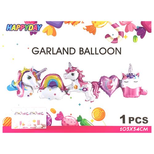 Linking Foil Balloon Garland est 1m