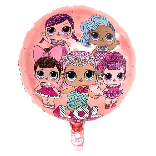 Character Themed Foil Balloon (loose) (girl)