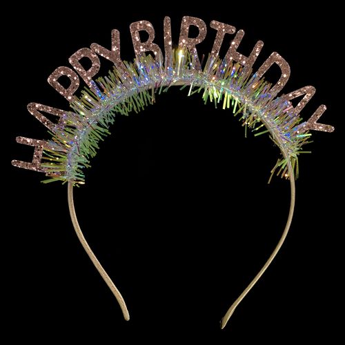 Happy Birthday Bride Mermaid Unicorn Congrats Costume Headband Glasses and Props