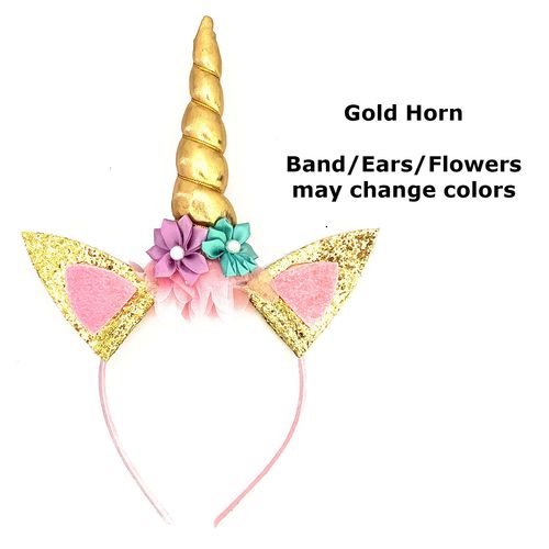 Happy Birthday Bride Mermaid Unicorn Congrats Costume Headband Glasses and Props