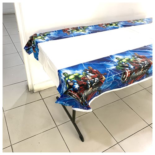 Printed Plastic Foil Table Cover 54x72in