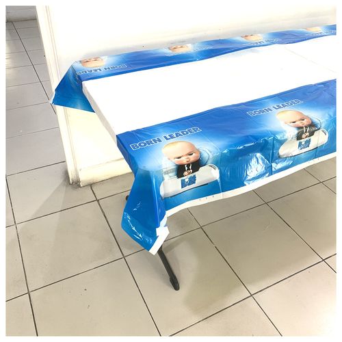 Printed Plastic Foil Table Cover 54x72in