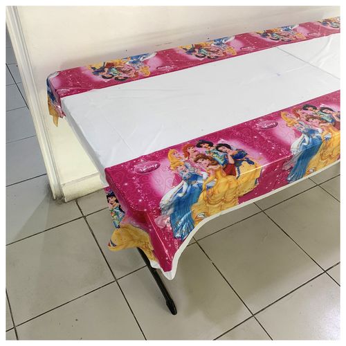 Printed Plastic Foil Table Cover 54x72in