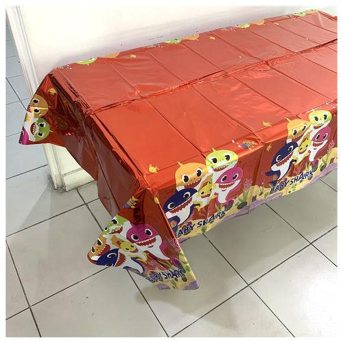 Printed Plastic Foil Table Cover 54x72in