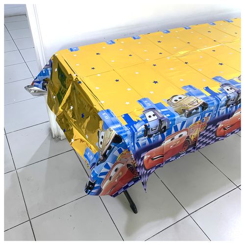 Printed Plastic Foil Table Cover 54x72in