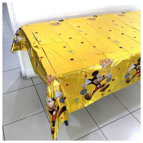 Printed Plastic Foil Table Cover 54x72in