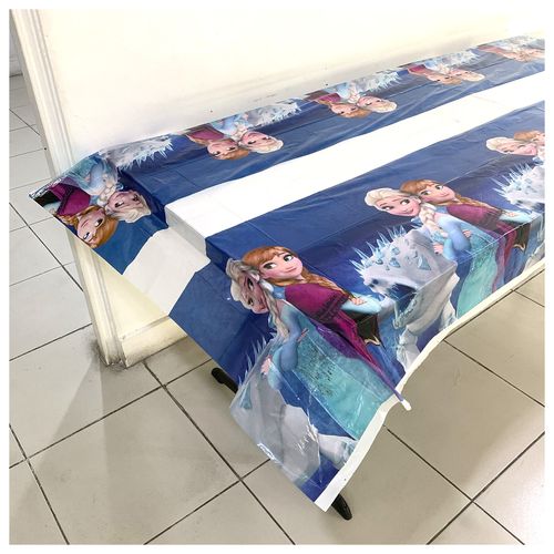 Printed Plastic Foil Table Cover 54x72in