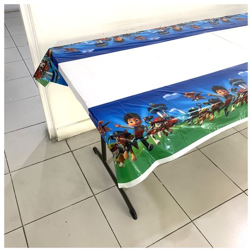 Printed Plastic Foil Table Cover 54x72in