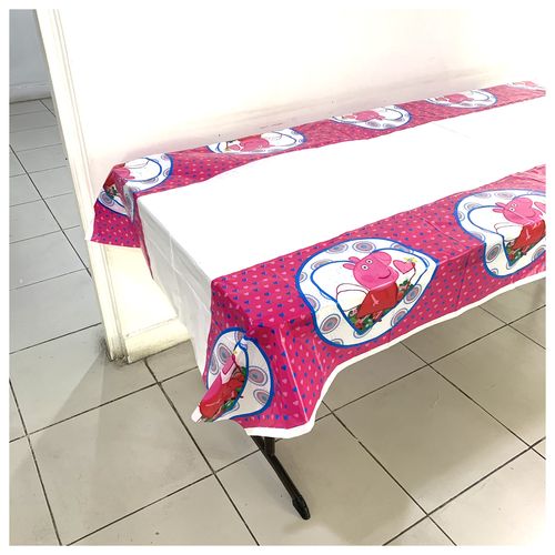 Printed Plastic Foil Table Cover 54x72in