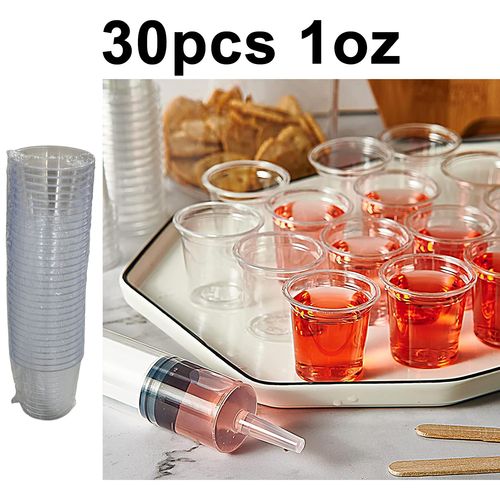 Plastic Cake Dessert Jelly Wine Cocktail Alcohol Glass Cup Container