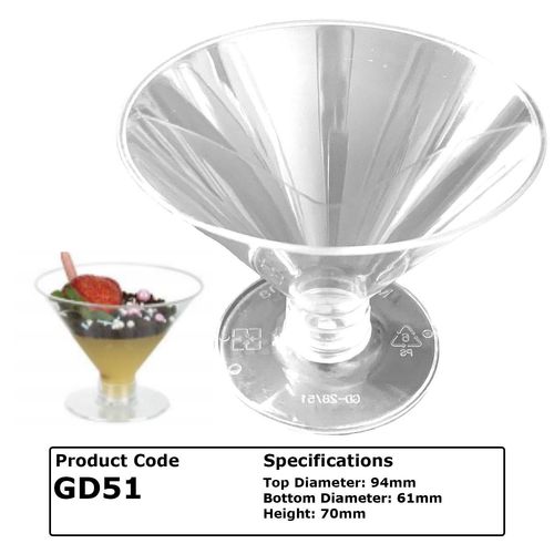 Plastic Cake Dessert Jelly Wine Cocktail Alcohol Glass Cup Container