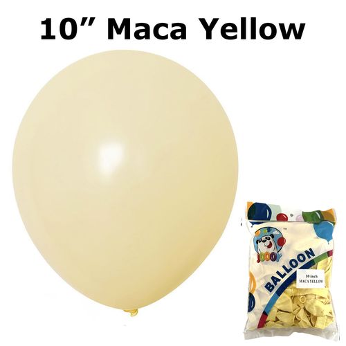 10inch Macaron Balloon (100 per pack) size10