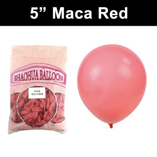 5inch Macaron Balloon (100 per pack) size5