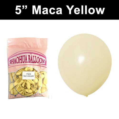 5inch Macaron Balloon (100 per pack) size5