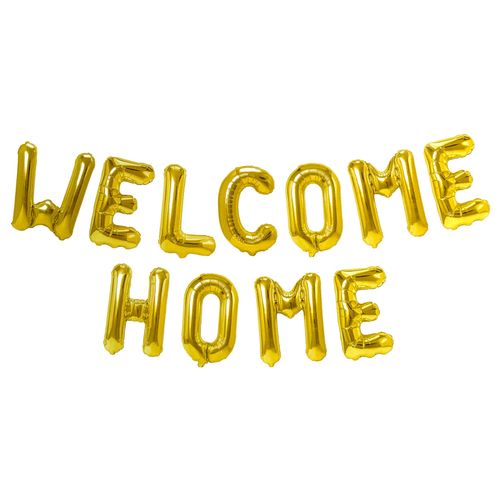 Welcome Home Letter Balloon Set