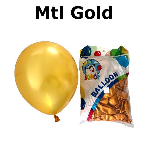 10inch Metallic Balloon (100 per pack) size10