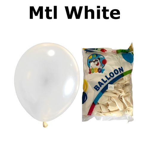 10inch Metallic Balloon (100 per pack) size10