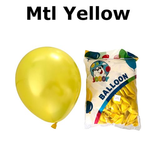 10inch Metallic Balloon (100 per pack) size10