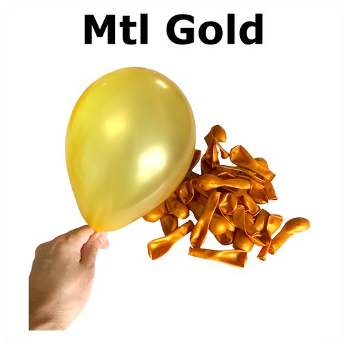 5inch Metallic Balloon (100 per pack) size5