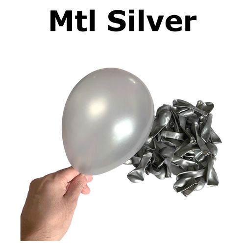 5inch Metallic Balloon (100 per pack) size5