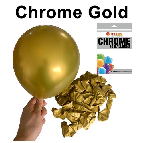 10inch Chrome Balloon (50 per pack) size10 1.8g