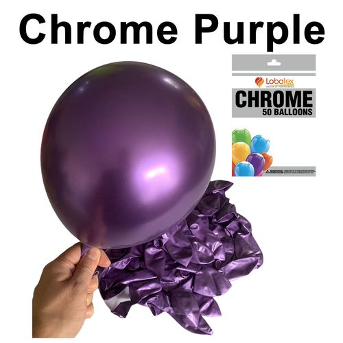 10inch Chrome Balloon (50 per pack) size10 1.8g